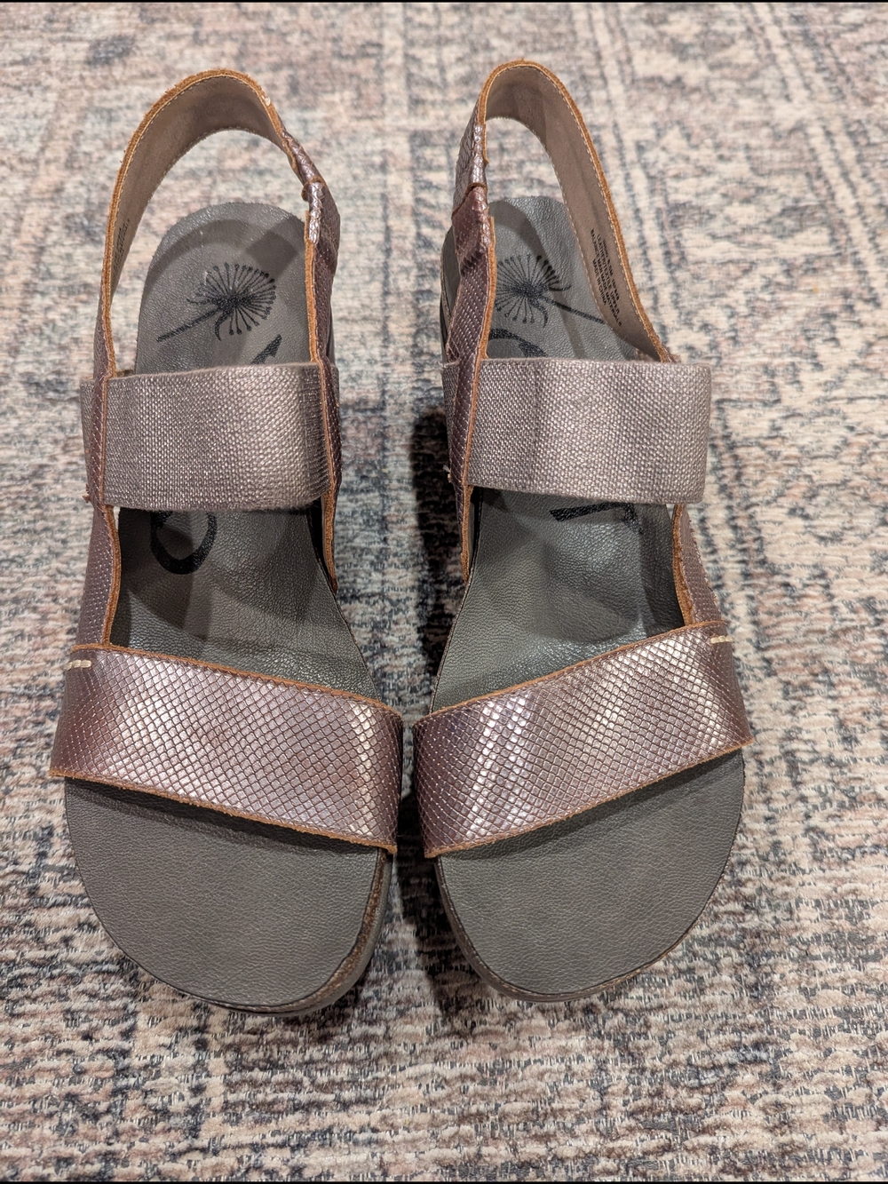 OTBT Indio Platform Block Heel Slingback Sandals - Picture 2 of 4